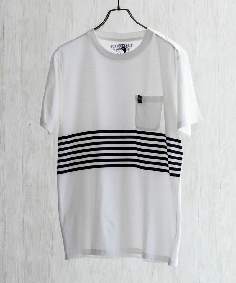 T&C Surf Designs チェストボーダーショートスリーブTシャツ メンズ メール便 対応商品商品画像-1