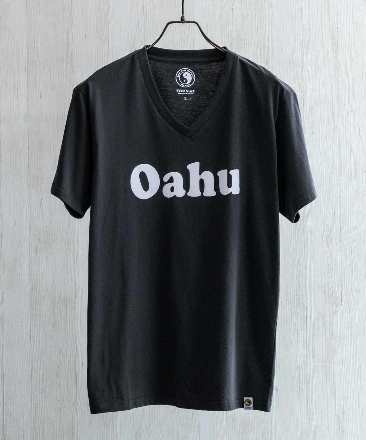 T&C Surf Designs ハワイVネックショートスリーブTシャツ メンズ ネコポス 対応商品