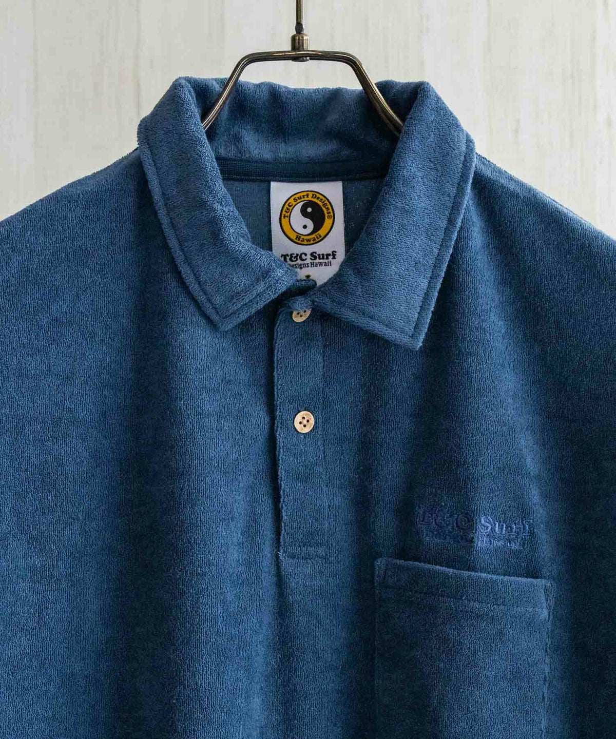 T&C Surf Designs パイルサーフポロシャツ メンズ