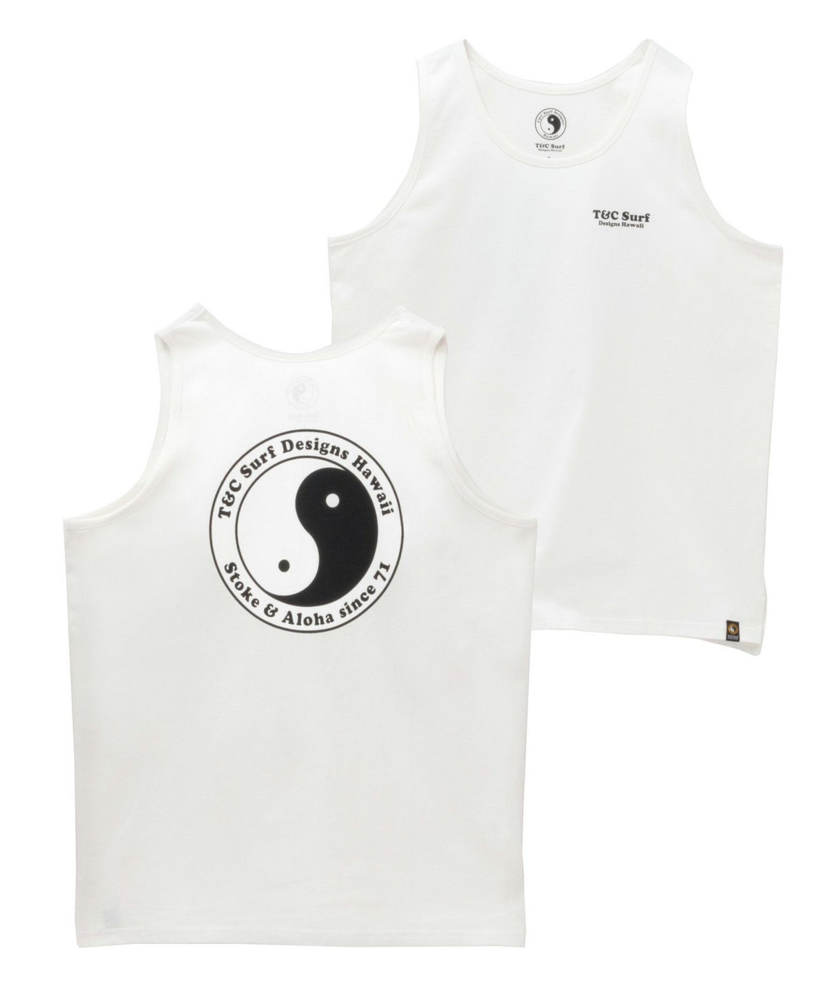 T&C Surf Designs バックインヤンタンクトップ メンズ ネコポス 対応商品