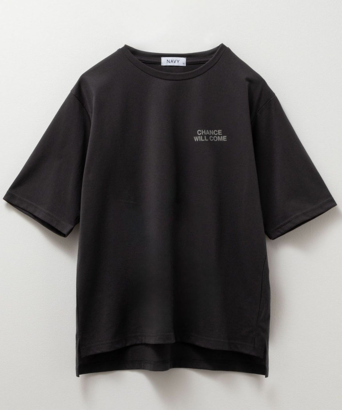 NAVY 5分袖メッセージTシャツ レディース ネコポス 対応商品