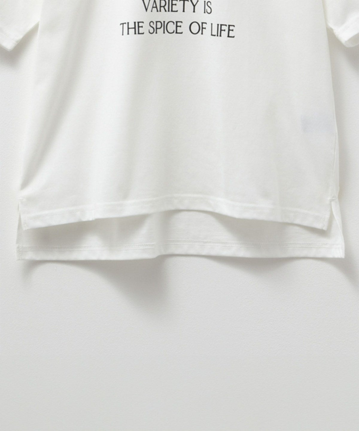 NAVY 5分袖アーチプリントTシャツ レディース ネコポス 対応商品