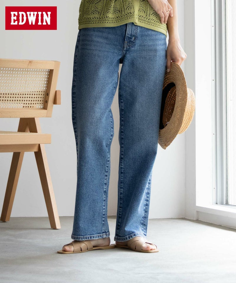 EDWIN essentials ストレートパンツ レディース商品画像-1