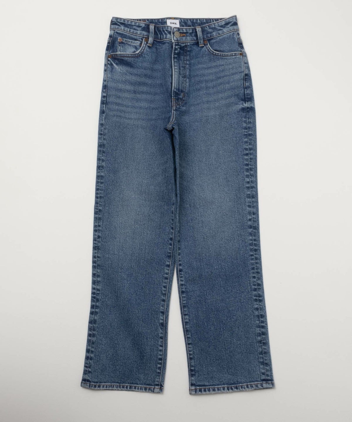 EDWIN essentials ストレートパンツ レディース