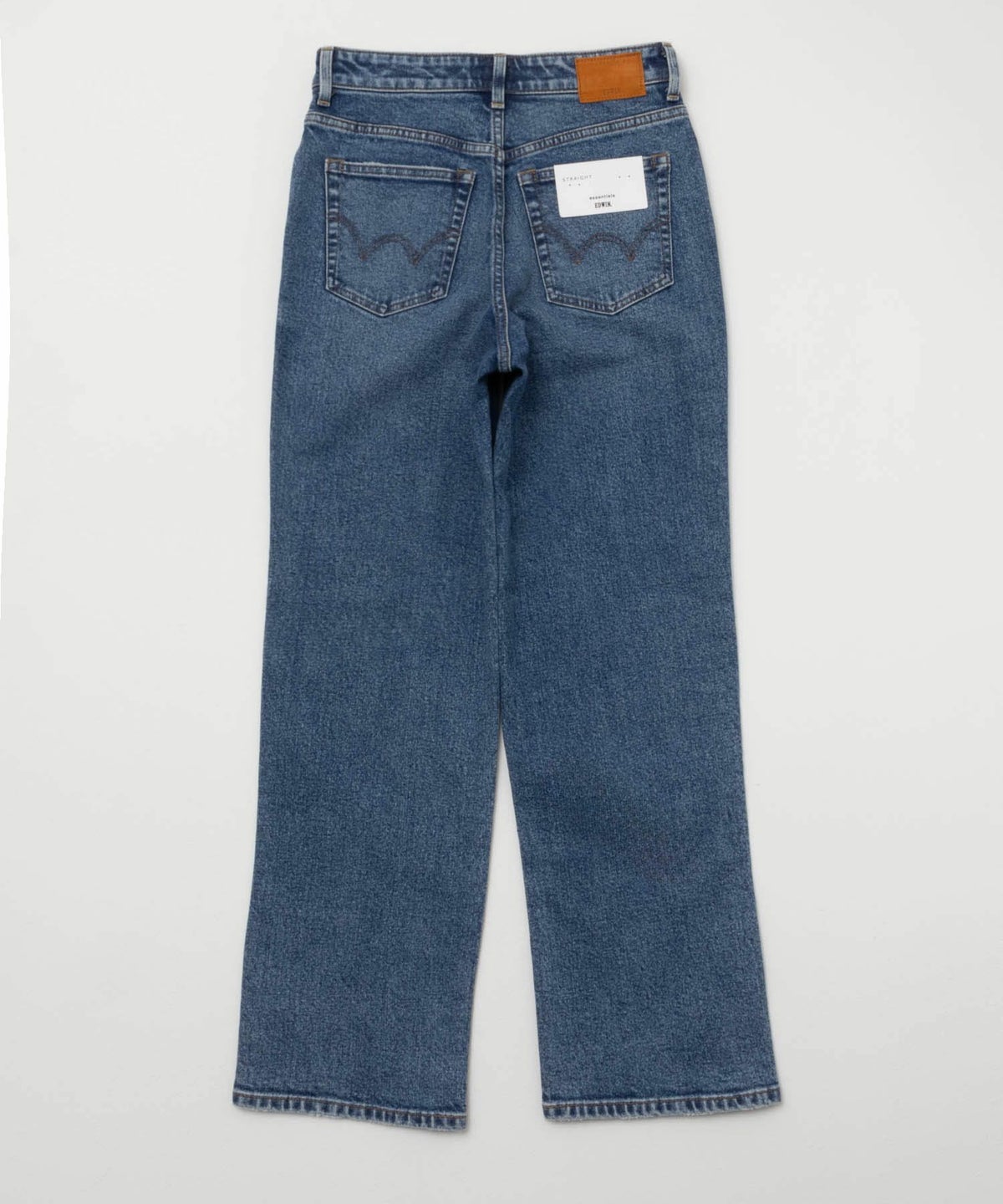 EDWIN essentials ストレートパンツ レディース