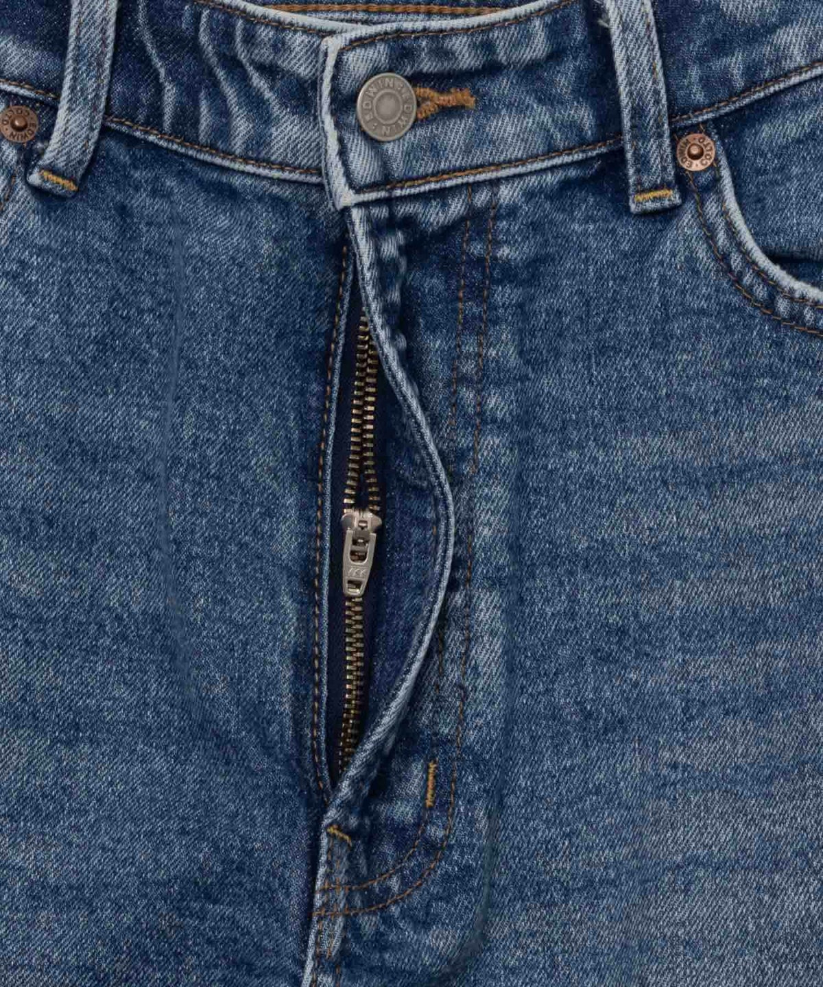 EDWIN essentials ストレートパンツ レディース