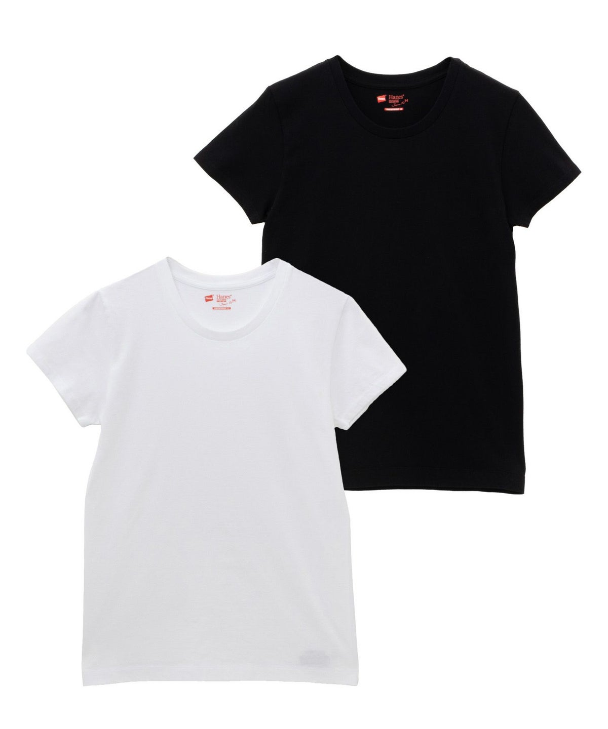 Hanes ジャパンフィット クルーネックTシャツ 2枚組 レディース ネコポス 対応商品