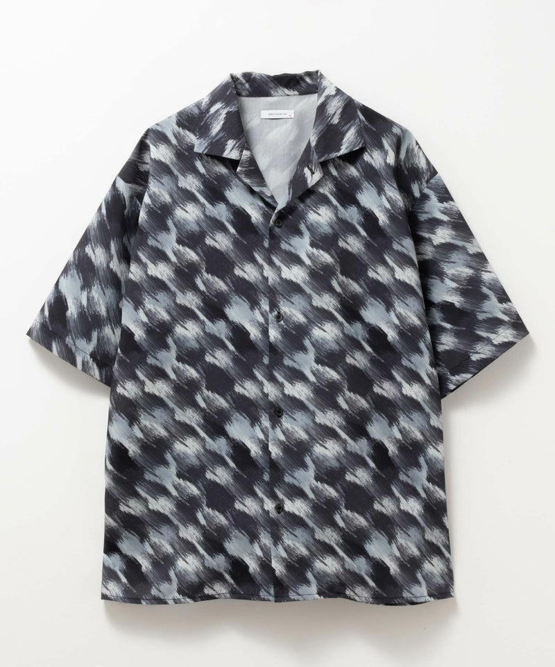 URBAN COLLECTION ポリトロショートスリーブ柄シャツ メンズ商品画像-5