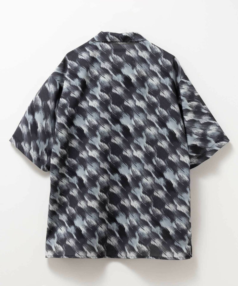 URBAN COLLECTION  ポリトロショートスリーブ柄シャツ メンズ商品画像-6