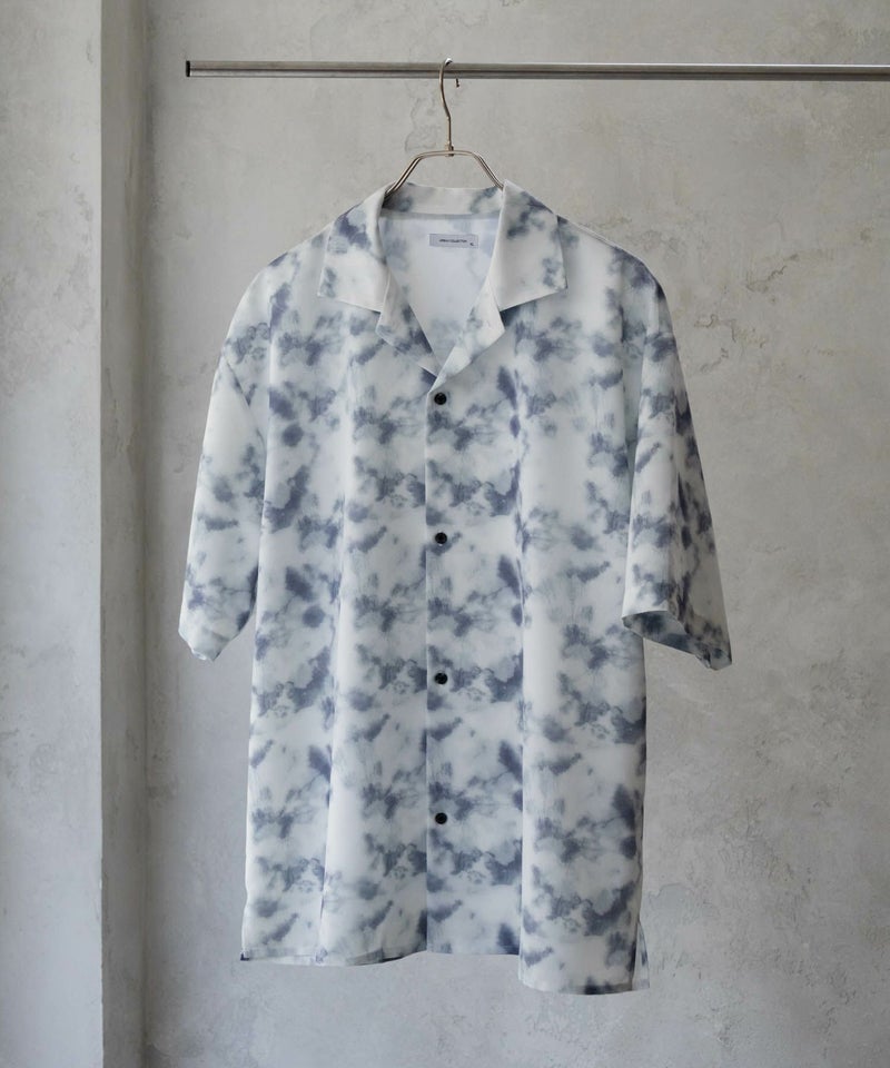 URBAN COLLECTION ポリトロショートスリーブ柄シャツ メンズ商品画像-9