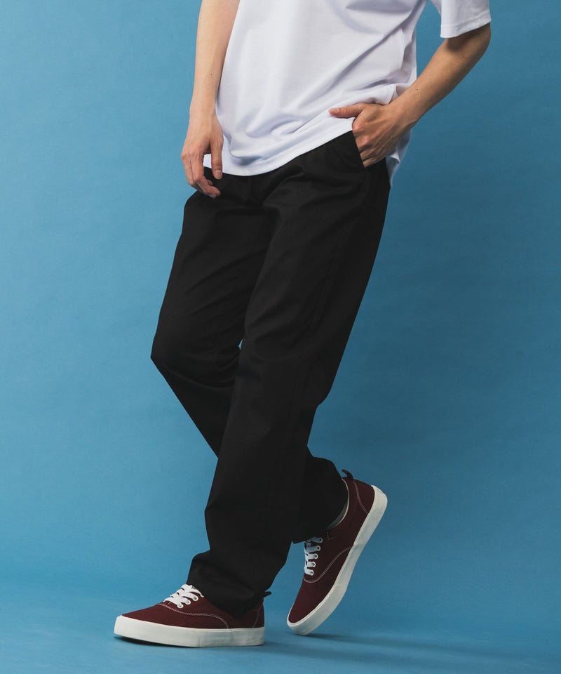 NAVY SARARI 裏メッシュドビーCOOLストレートパンツ メンズ商品画像-9