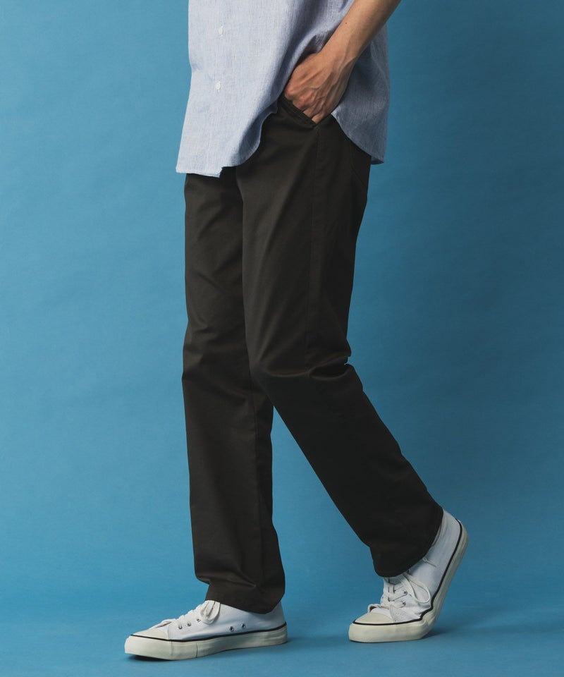 NAVY SARARI 裏メッシュドビーCOOLストレートパンツ メンズ商品画像-11