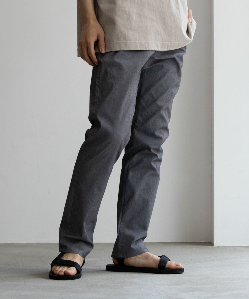 NAVY SARARI 裏メッシュドビーCOOLストレートパンツ メンズ商品画像-16