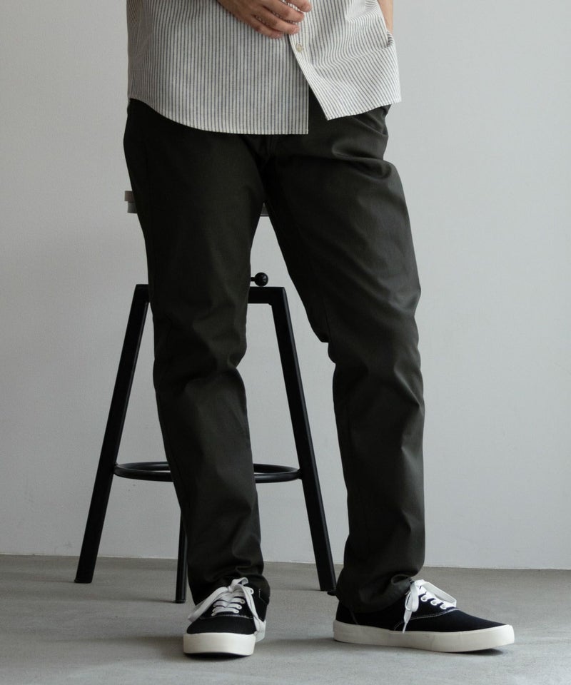 NAVY SARARI 裏メッシュドビーCOOLストレートパンツ メンズ商品画像-19