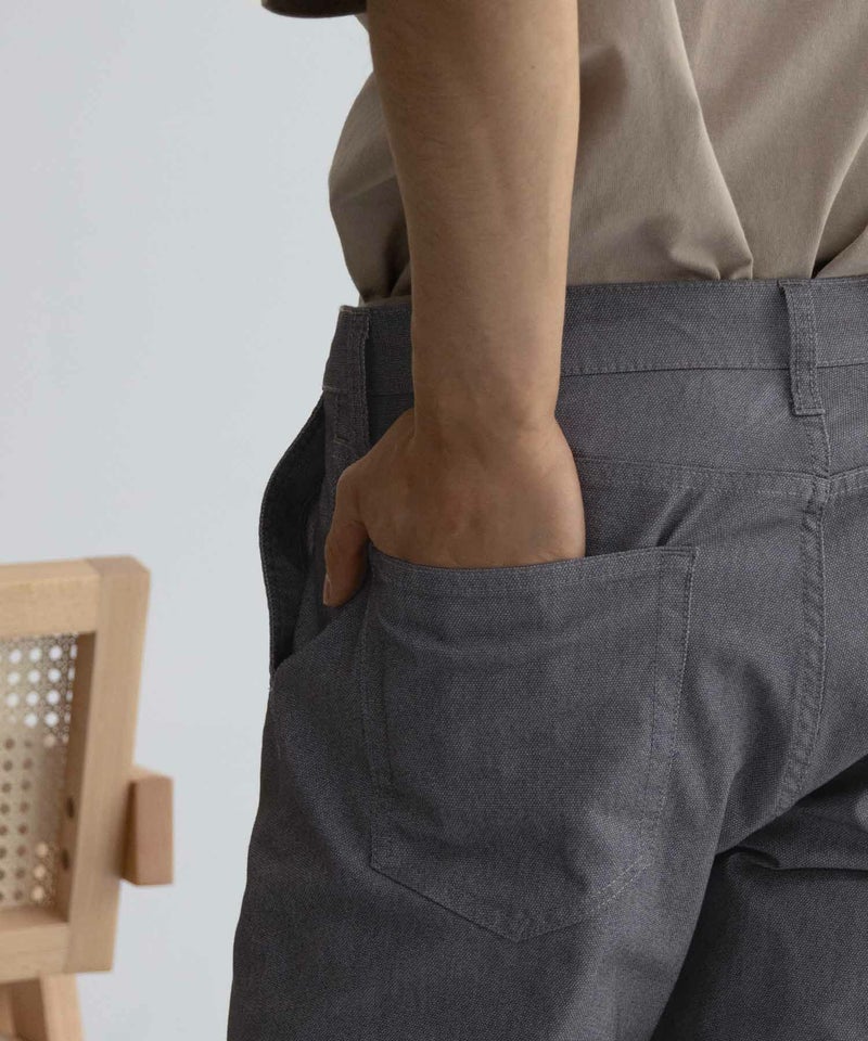 NAVY SARARI 裏メッシュドビーCOOLストレートパンツ メンズ商品画像-29