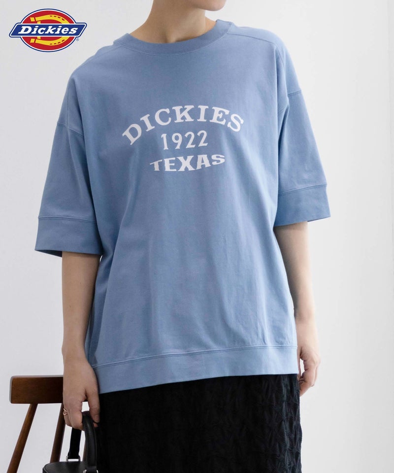 Dickies  切替えルーズシルエットTシャツ レディース メール便 対応商品商品画像-1