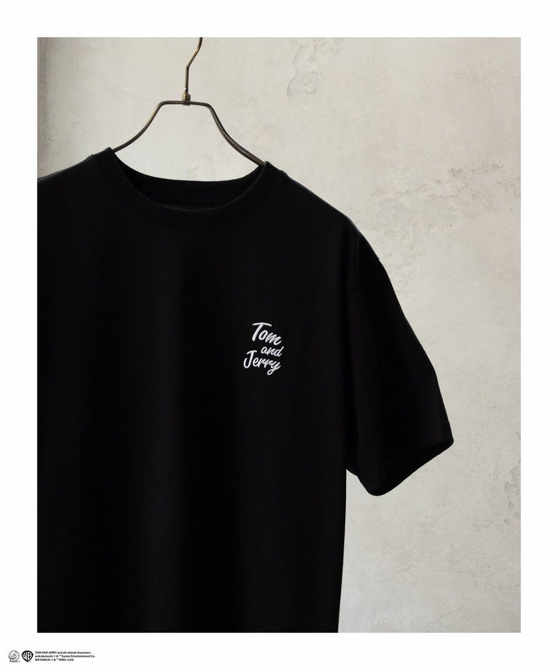 Tom and Jerry バックプリントロゴ刺繍Tシャツ メンズ メール便 対応商品商品画像-9