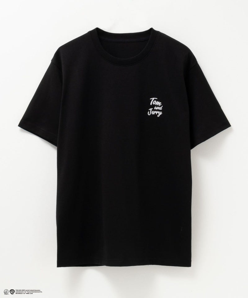 Tom and Jerry バックプリントロゴ刺繍Tシャツ メンズ メール便 対応商品商品画像-11