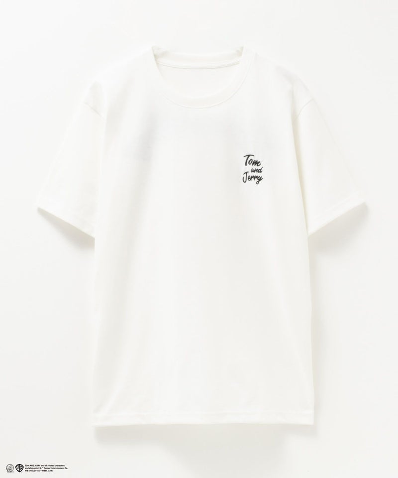 Tom and Jerry バックプリントロゴ刺繍Tシャツ メンズ メール便 対応商品商品画像-13
