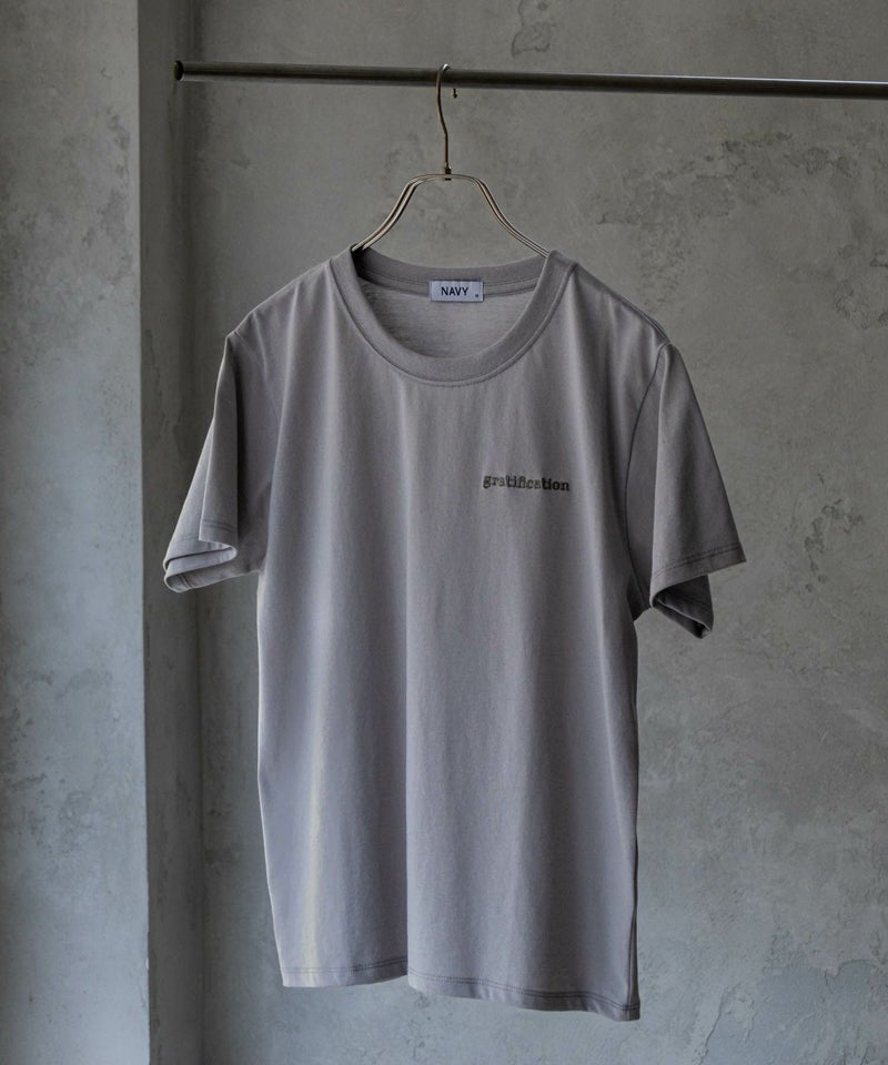 NAVY 刺繍Tシャツ レディース メール便 対応商品商品画像-2