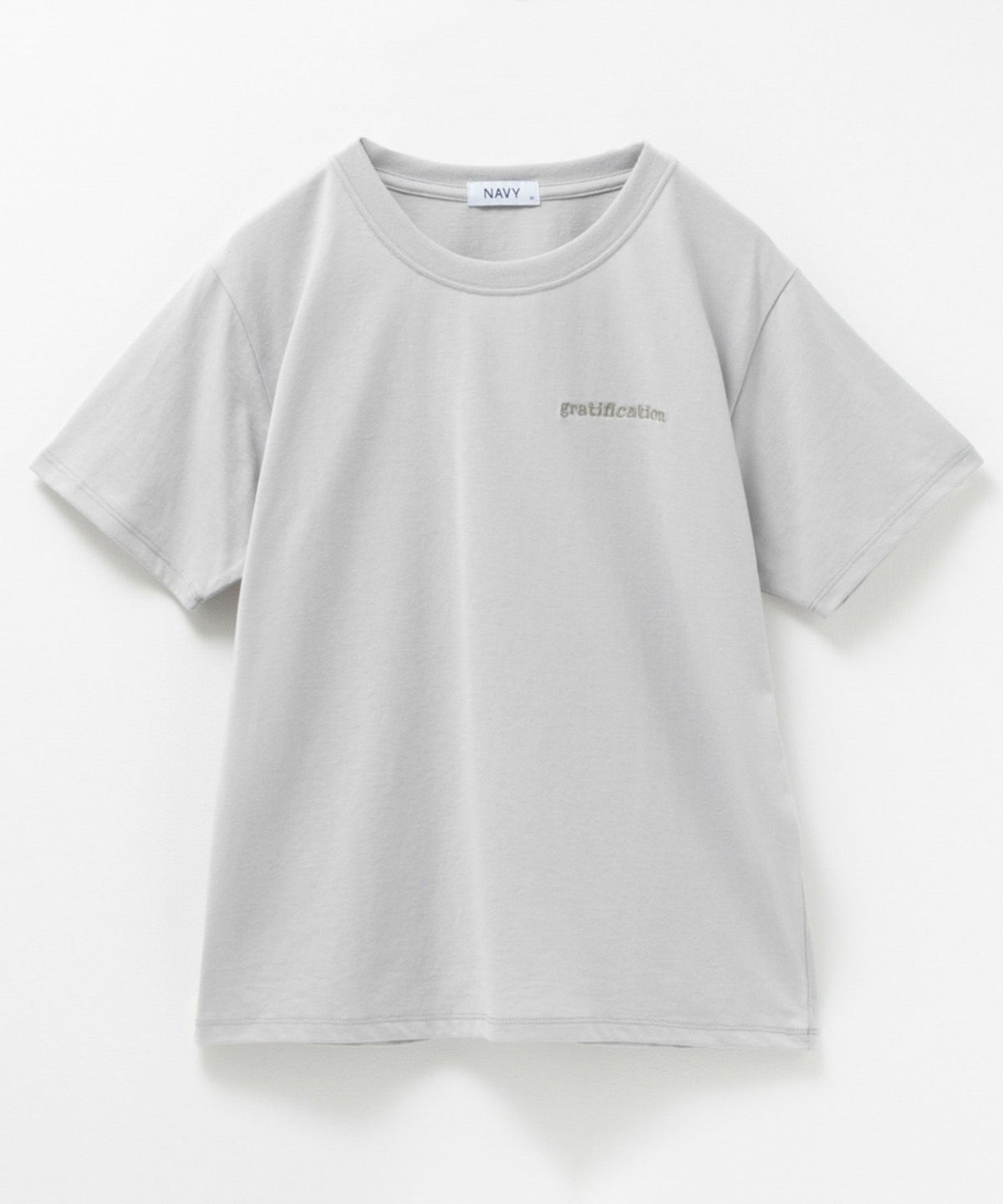 NAVY 刺繍Tシャツ レディース ネコポス 対応商品