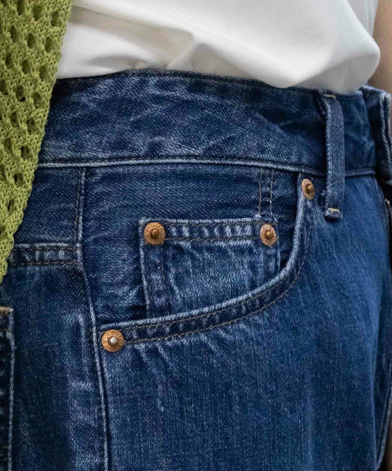 EDWIN essentials ローウエストワイドパンツ レディース商品画像-5