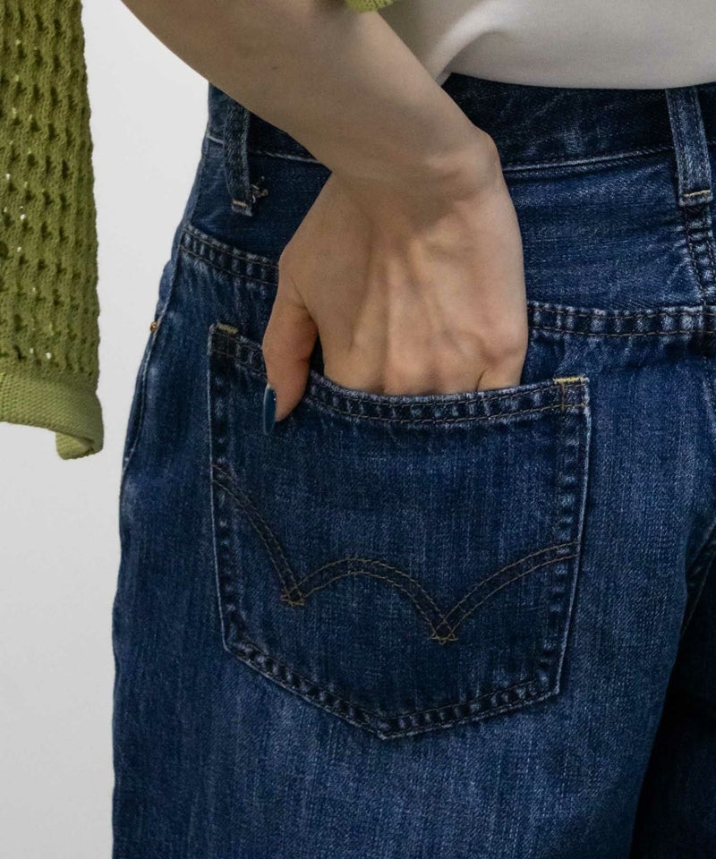 EDWIN essentials ローウエストワイドパンツ レディース商品画像-6