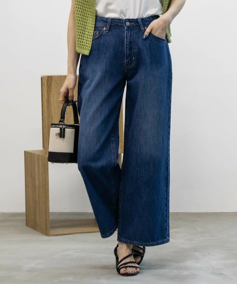 EDWIN essentials ローウエストワイドパンツ レディース商品画像-8