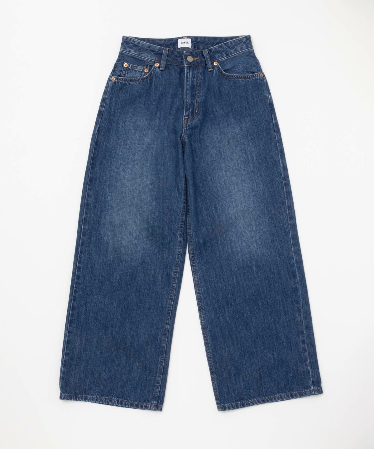 EDWIN essentials ローウエストワイドパンツ レディース