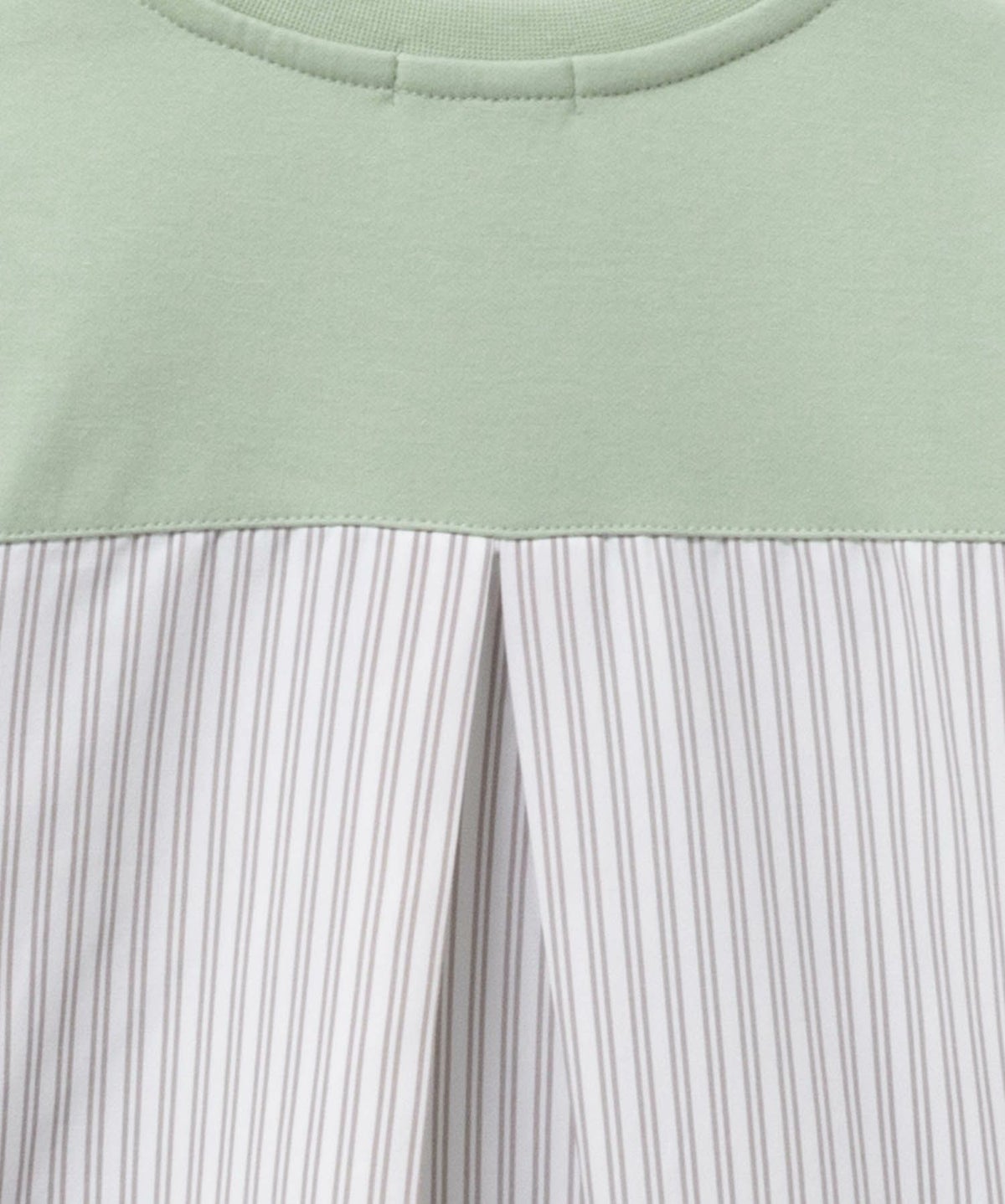 NAVY ポンチ素材 布帛切替えプルオーバー キッズ ネコポス 対応商品