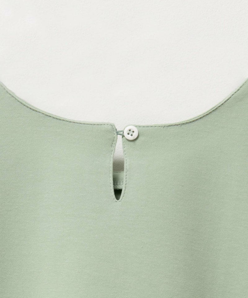 NAVY ポンチ素材 フェイクレイヤードチュニック キッズ メール便 対応商品商品画像-7