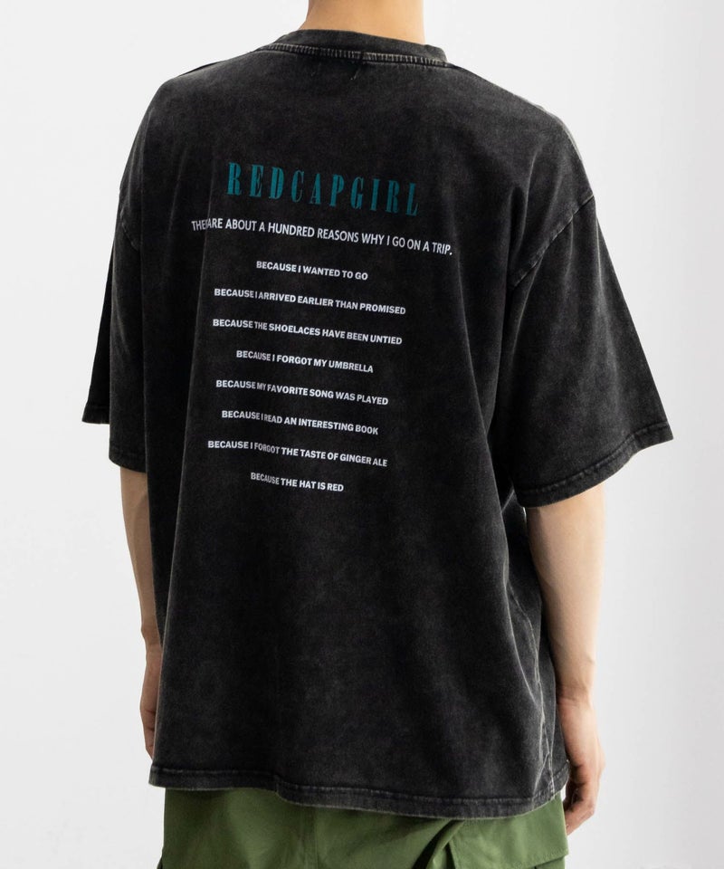 [期間限定価格]【オンラインストア限定】RED CAP GIRL  スノーウォッシュ加工Tシャツ メンズ メール便 対応商品商品画像-6