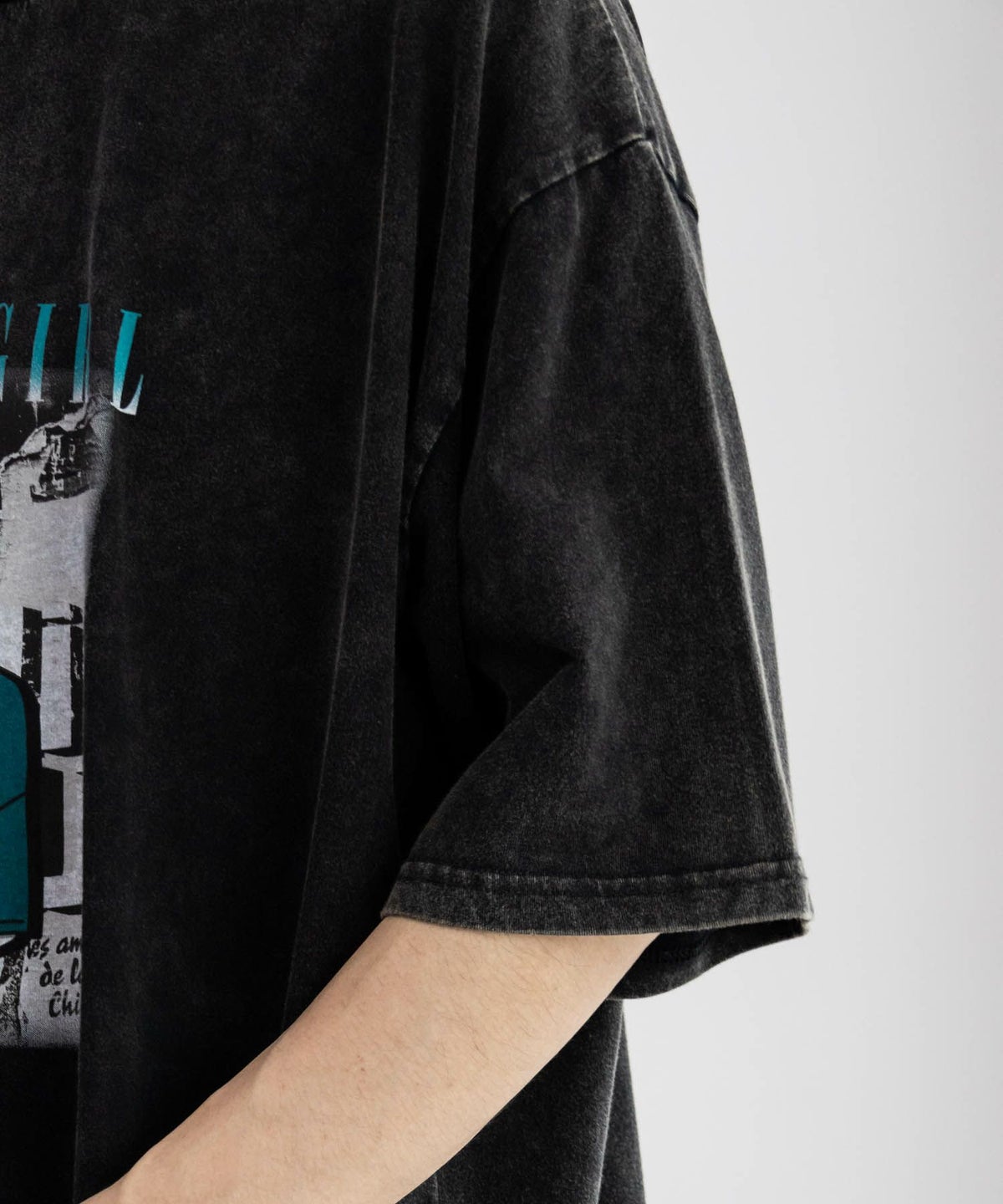 RED CAP GIRL スノーウォッシュ加工Tシャツ メンズ ネコポス 対応商品