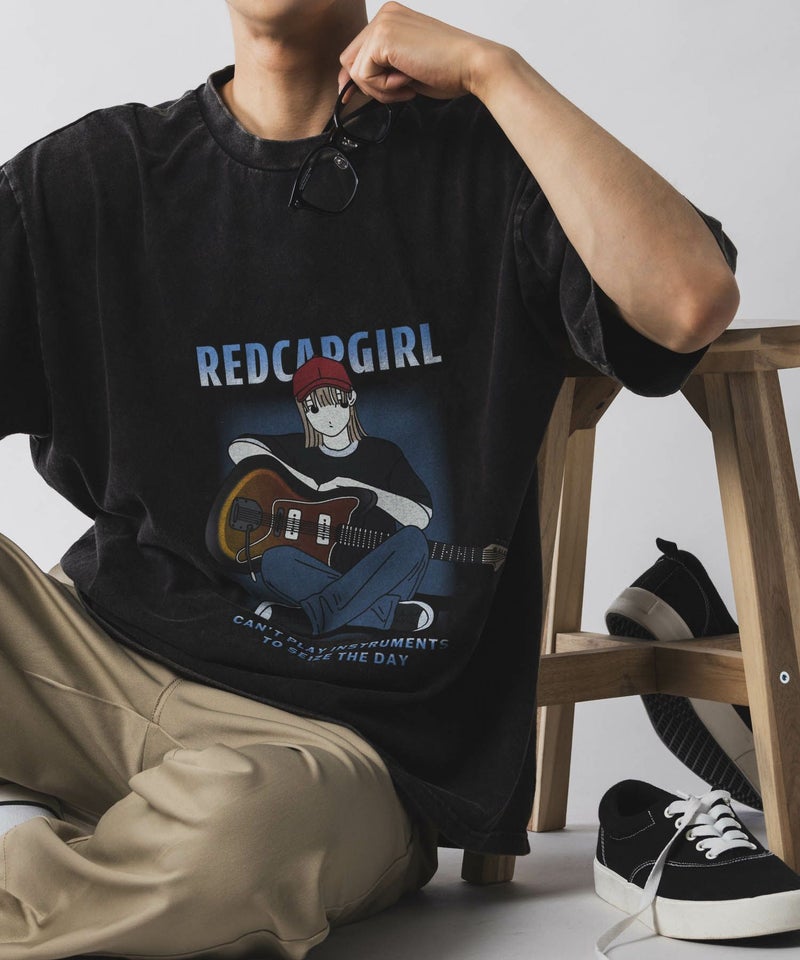 [期間限定価格]【オンラインストア限定】RED CAP GIRL  スノーウォッシュ加工Tシャツ メンズ メール便 対応商品商品画像-15
