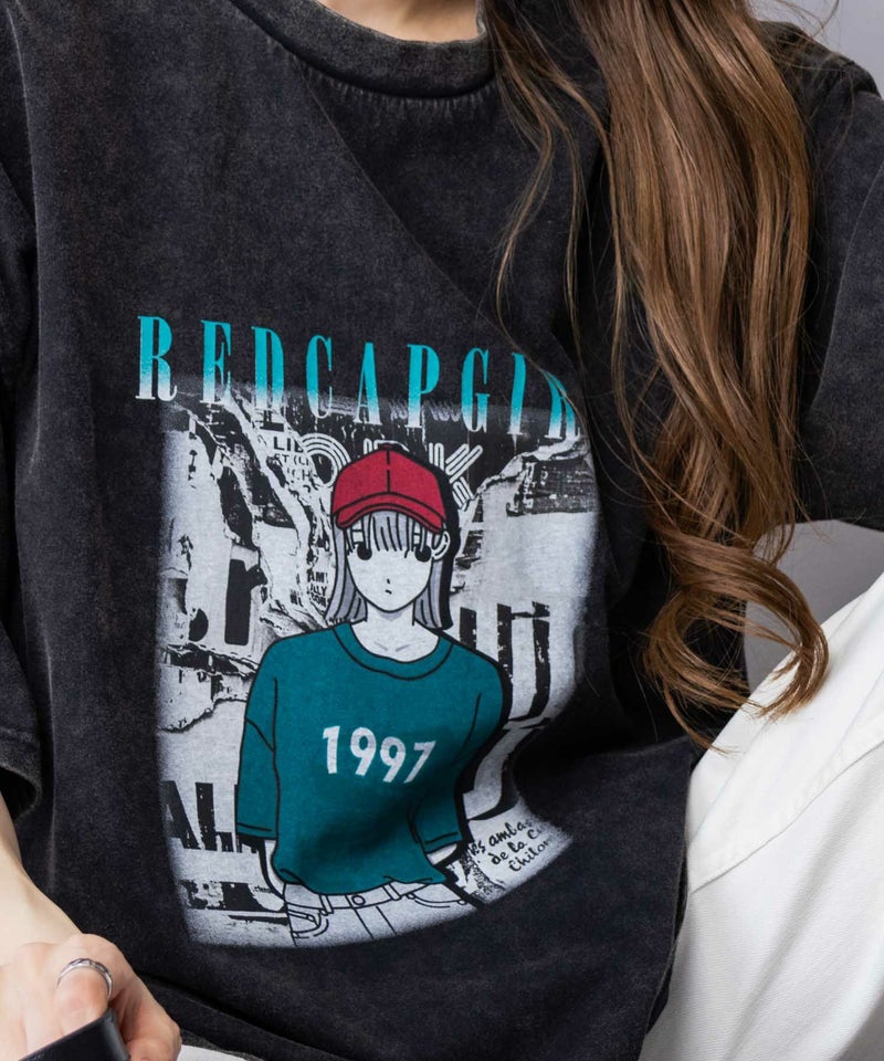 [期間限定価格]【オンラインストア限定】RED CAP GIRL  スノーウォッシュ加工Tシャツ メンズ メール便 対応商品商品画像-18