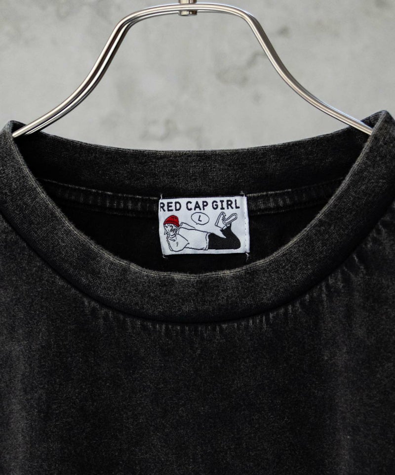【オンラインストア限定】RED CAP GIRL スノーウォッシュ加工Tシャツ メンズ メール便 対応商品商品画像-24