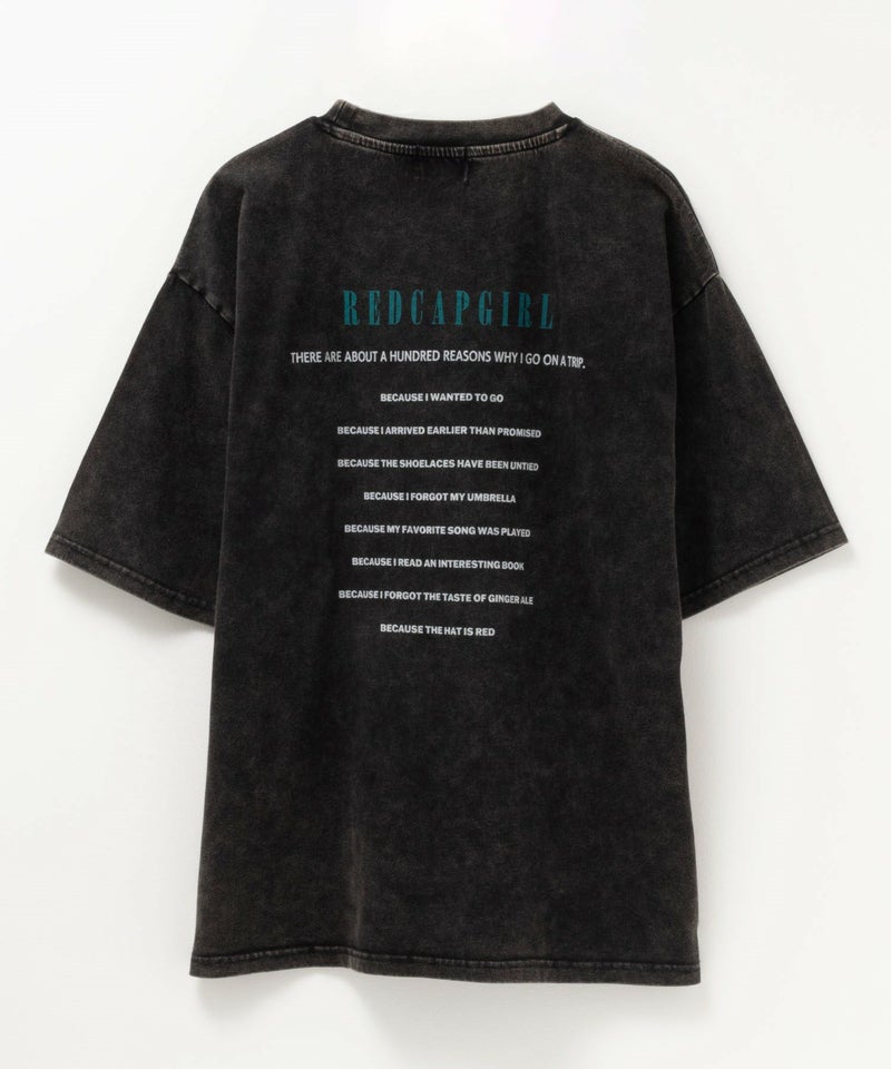 [期間限定価格]【オンラインストア限定】RED CAP GIRL  スノーウォッシュ加工Tシャツ メンズ メール便 対応商品商品画像-28