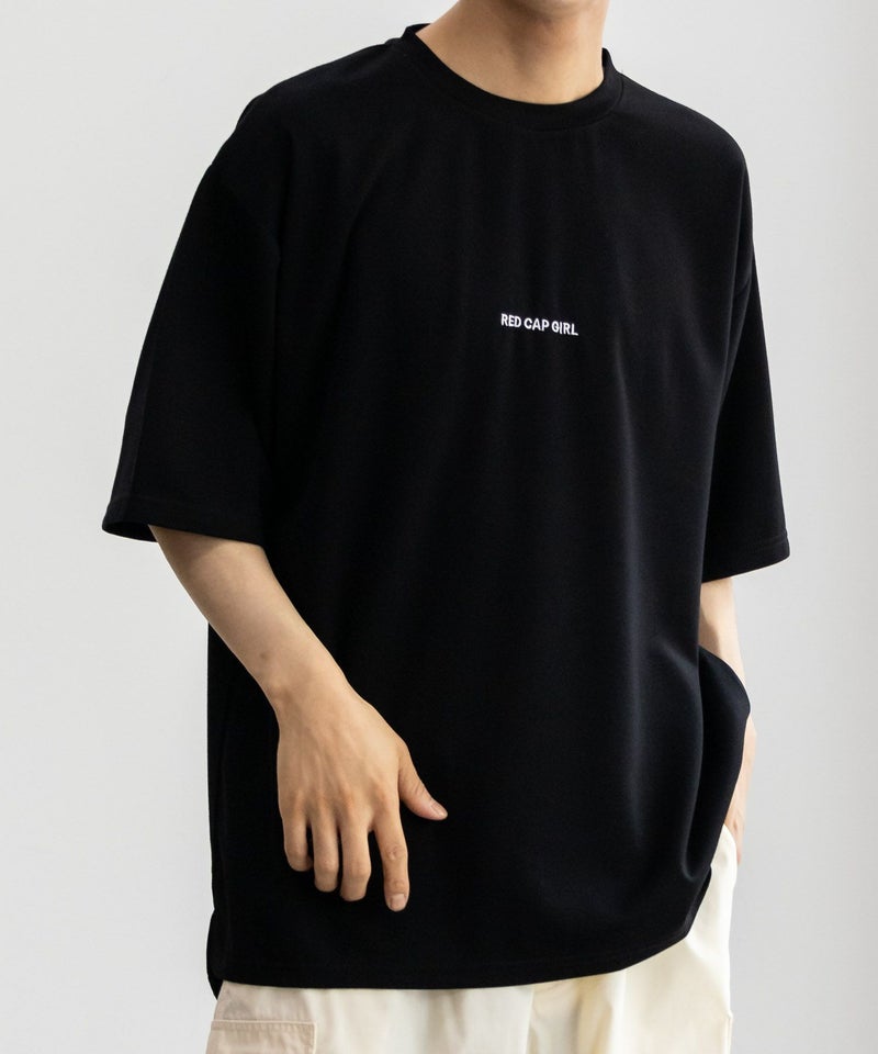 【オンラインストア限定】RED CAP GIRL  ポンチ素材 バックプリントTシャツ メンズ メール便 対応商品商品画像-3