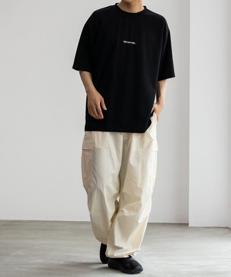 【オンラインストア限定】RED CAP GIRL ポンチ素材 バックプリントTシャツ メンズ メール便 対応商品商品画像-7
