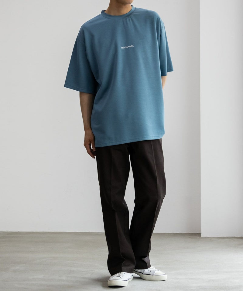 【オンラインストア限定】RED CAP GIRL ポンチ素材 バックプリントTシャツ メンズ メール便 対応商品商品画像-8