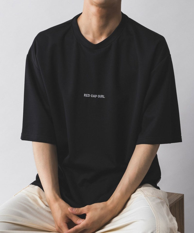 【オンラインストア限定】RED CAP GIRL ポンチ素材 バックプリントTシャツ メンズ メール便 対応商品商品画像-24