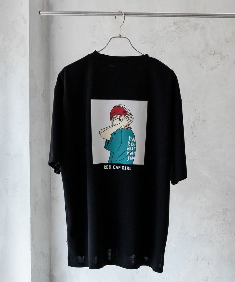 【オンラインストア限定】RED CAP GIRL  ポンチ素材 バックプリントTシャツ メンズ メール便 対応商品商品画像-35