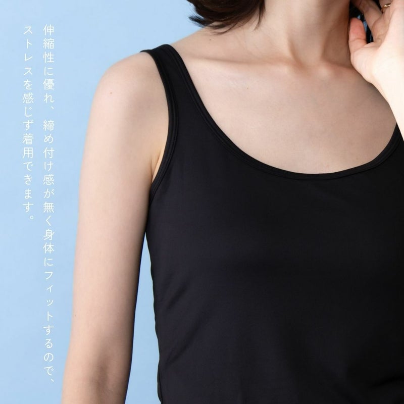 NAVY SARARI  タンクトップ レディース メール便 対応商品商品画像-8