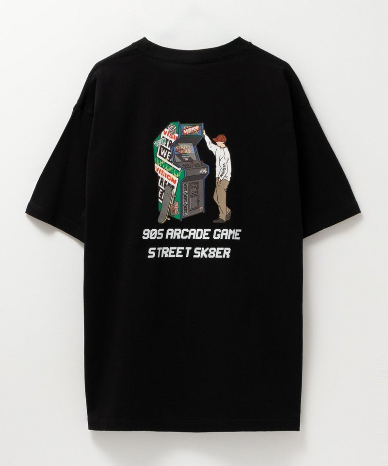 [期間限定価格]【オンラインストア限定】VISION STREET WEAR  アーケードゲームプリントTシャツ メンズ メール便 対応商品商品画像-4