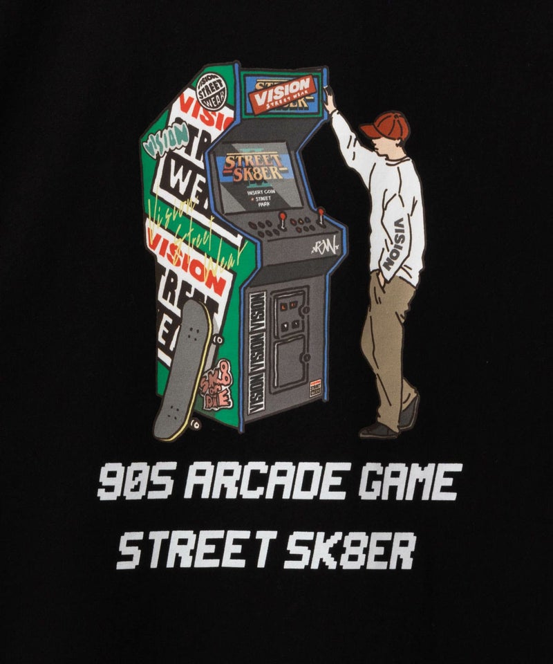 【オンラインストア限定】VISION STREET WEAR アーケードゲームプリントTシャツ メンズ メール便 対応商品商品画像-15