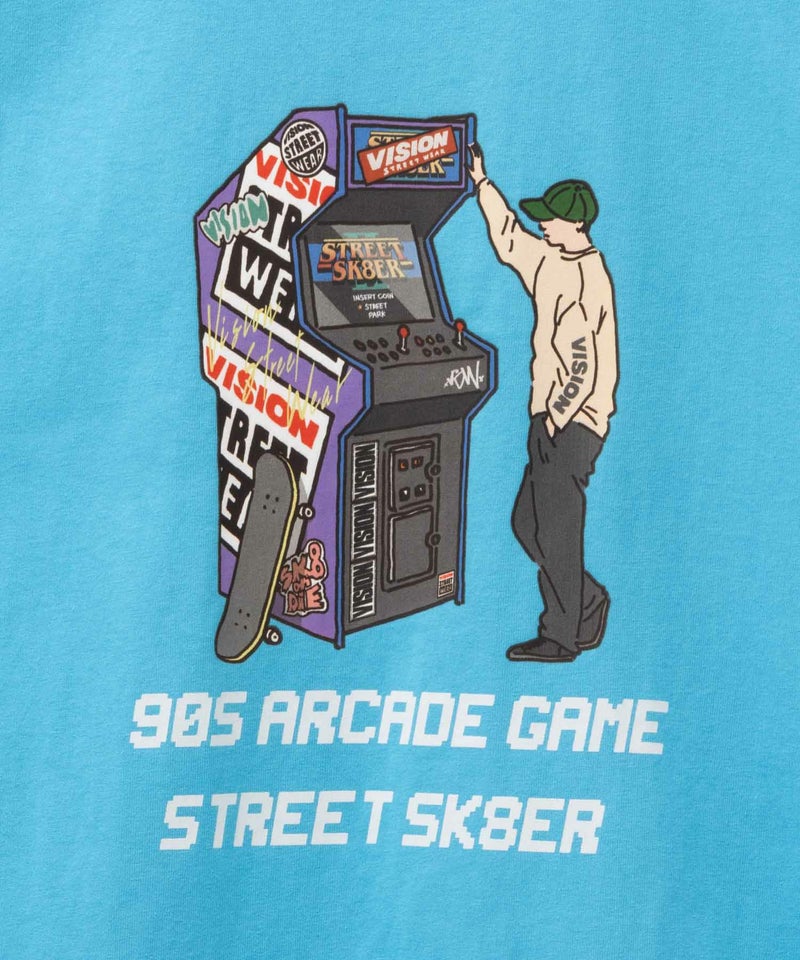 [期間限定価格]【オンラインストア限定】VISION STREET WEAR  アーケードゲームプリントTシャツ メンズ メール便 対応商品商品画像-19