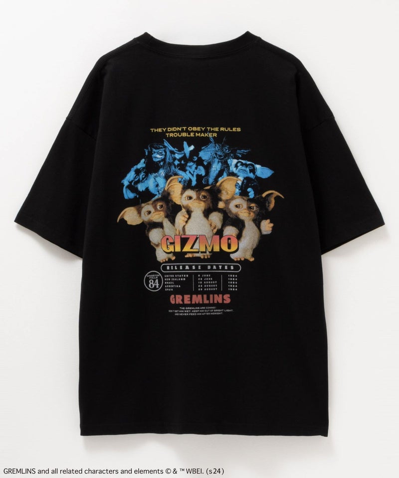 [期間限定価格]【オンラインストア限定】GREMLINS ツアーポスターTシャツ メンズ メール便 対応商品商品画像-5
