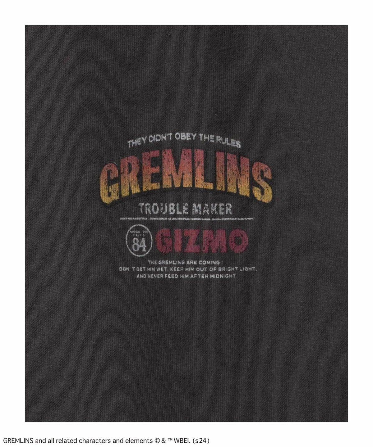 GREMLINS ツアーポスターTシャツ メンズ ネコポス 対応商品