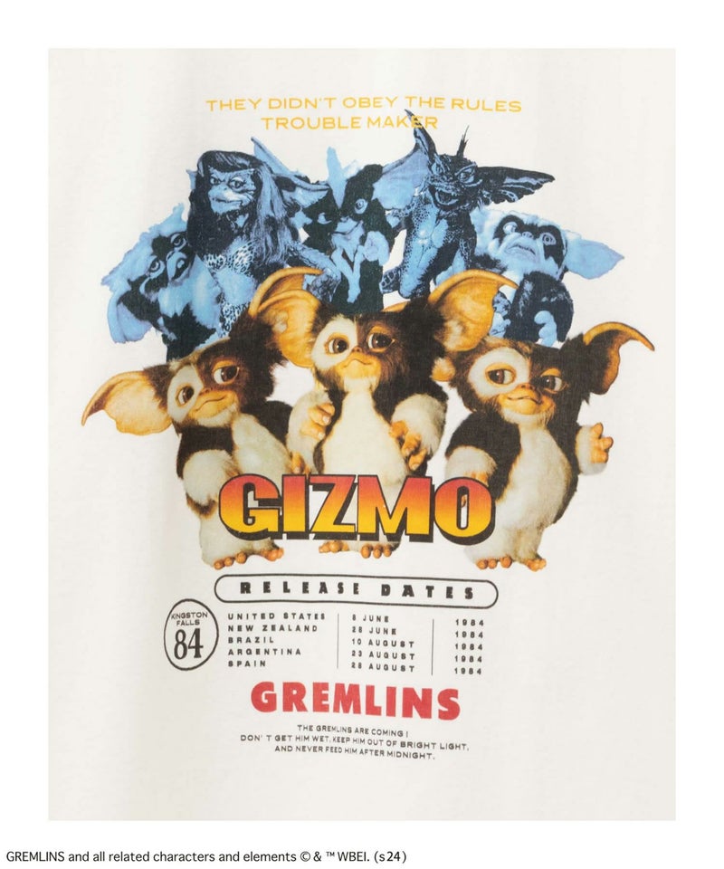 【オンラインストア限定】GREMLINS ツアーポスターTシャツ メンズ メール便 対応商品商品画像-13