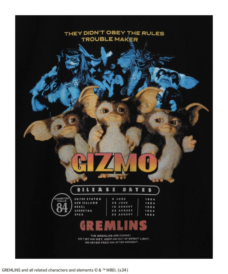 [期間限定価格]【オンラインストア限定】GREMLINS ツアーポスターTシャツ メンズ メール便 対応商品商品画像-15